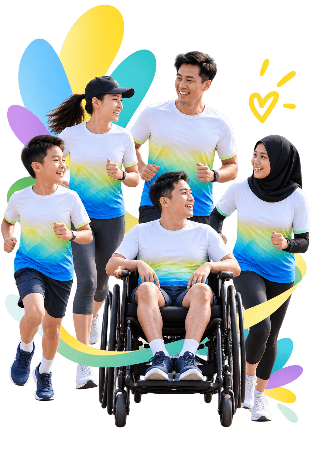 The BYSD Community Race brings together people of all abilities